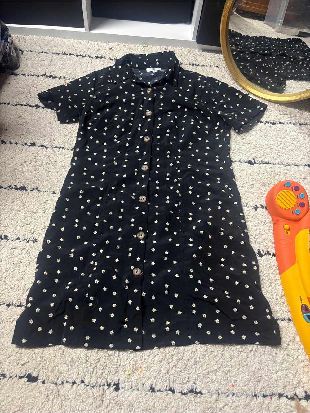 BP Floral Button Down Dress